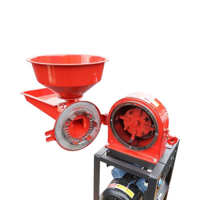 Moara profesionala cereale THOR 3kW 3000W 220V 300kg/h 5900rpm 4 site 1350 RON