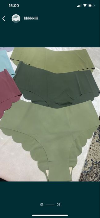 Ayollar ichki kiyimi tursiklar