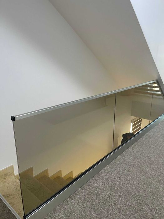 Balustrade aluminiu și sticla