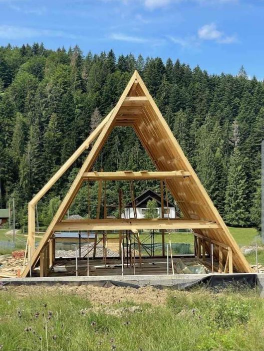 Vand cabana A-frame 6×9 case modulare ori ce model