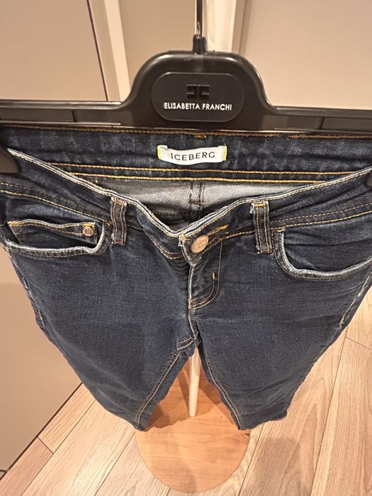 ICEBERG дънки тъмносини с лого