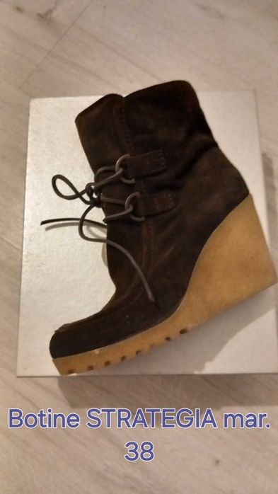 Botine piele naturală
