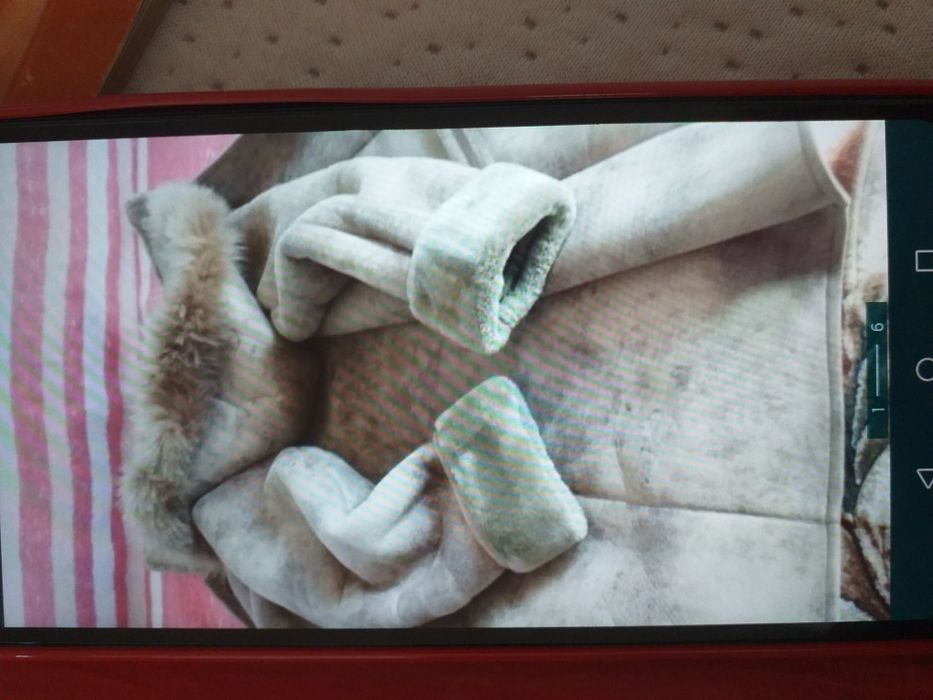 Cojoc crem gros damă