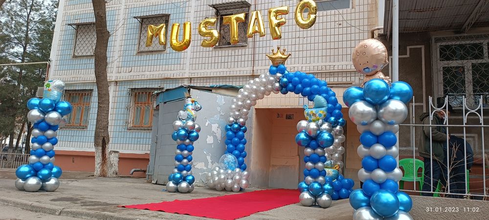 Скидкада чегирмада Офармления Oformleniya dekoratsiya To'y va beshik t