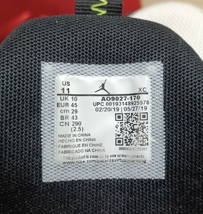 Adidași Nike Air Jordan mărimea 45-44