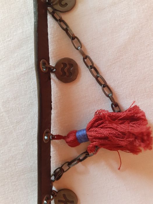 Кожен  колан.ретро модел..Манистен  колан