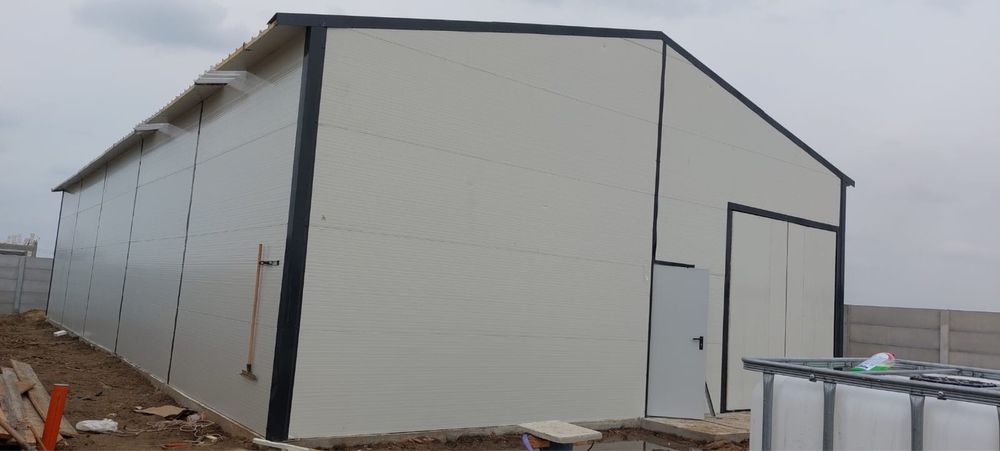 Hala metalica 10x20x4H cu panouri sandwich