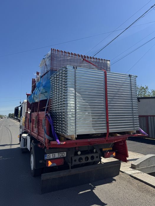 Închiriez schelă metalică, popi reglabili și panouri cofraj