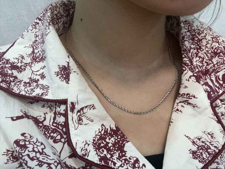 Серебряная цепь 925 пробы