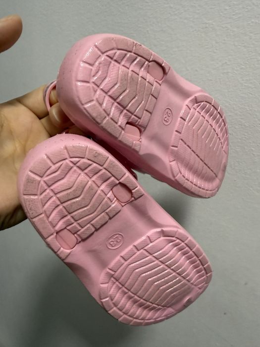 Vand sandale DDStep roz cu norisor marimea 23