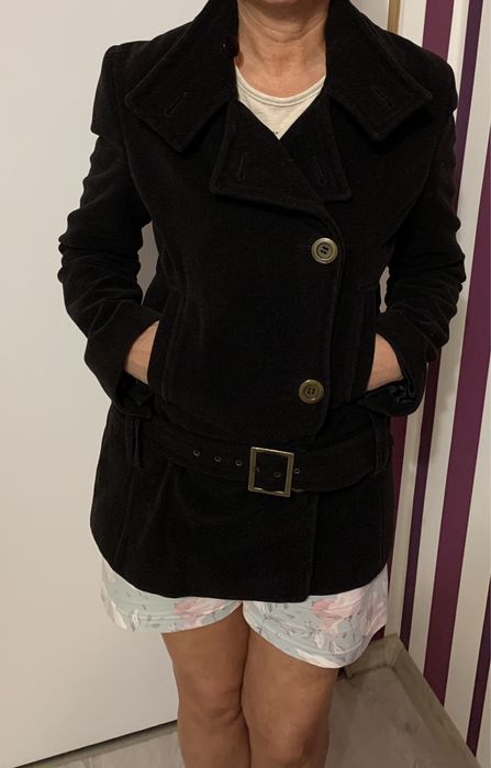 Палто черно