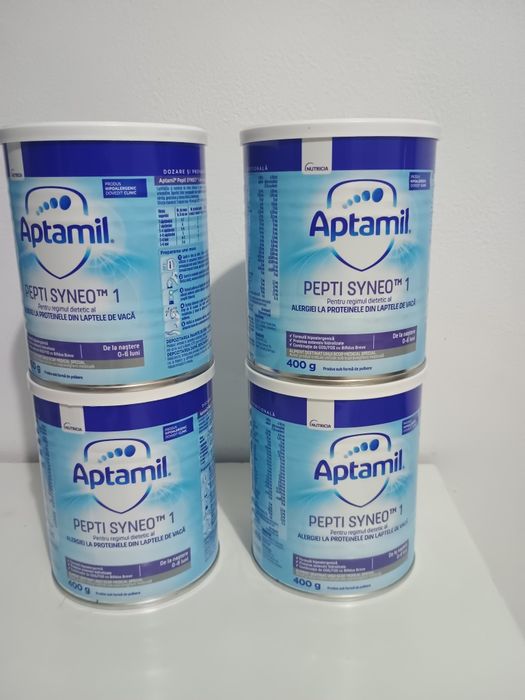 Lapte praf Nan și Aptamil