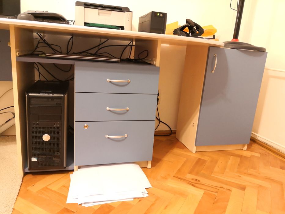 Birou 2.25x0.70 m, pal, multifuncțional