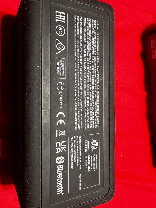 Marshall колонка