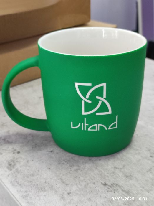 Soft tuch bakal, yashil rangli bakal, logo pechat xizmati