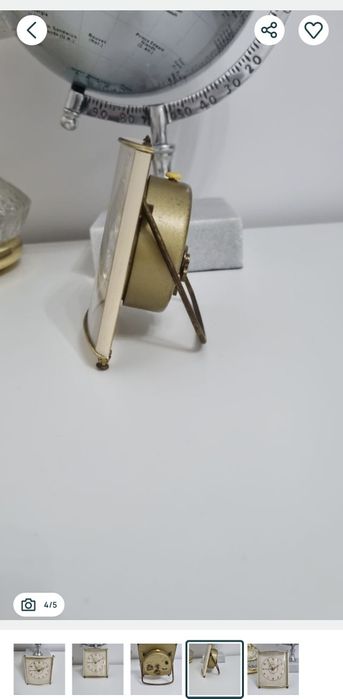 Ceas de birou vintage art deco