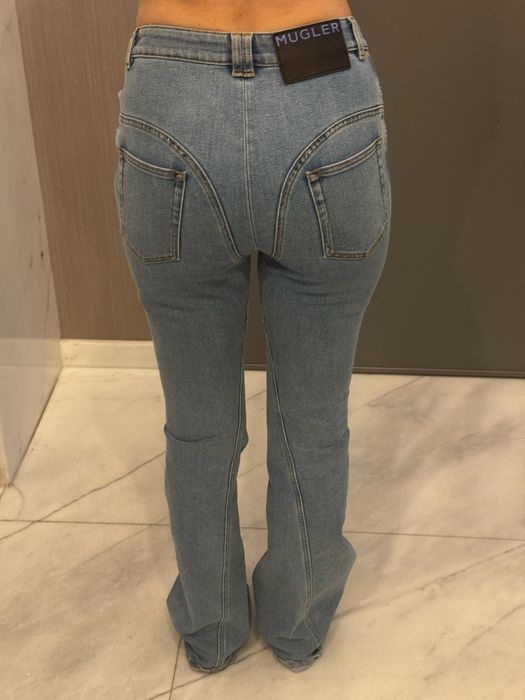 Дънки чарълстон MUGLER