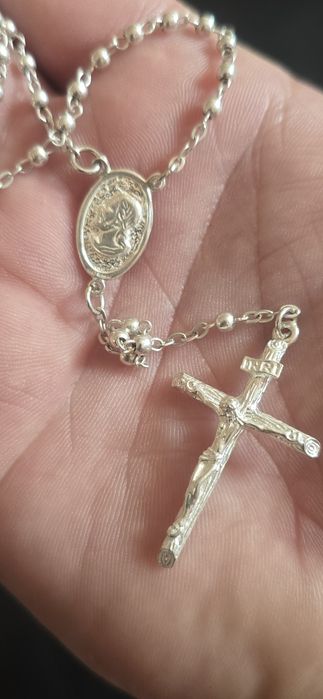 Rozariu argint de mână