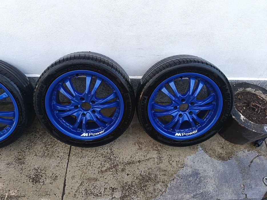 Jante BMW e46 cu anvelope