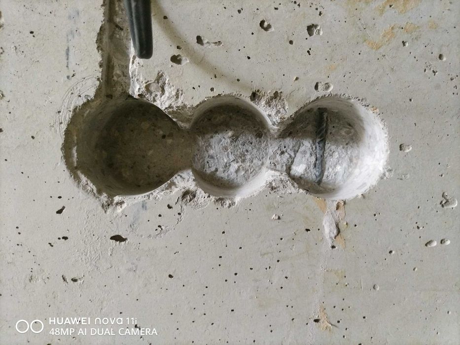 Алмазное сверления. бурение .