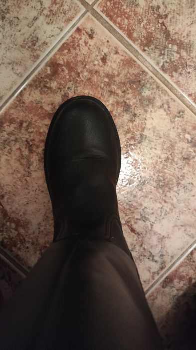 Детски кожени ботуши GEOX