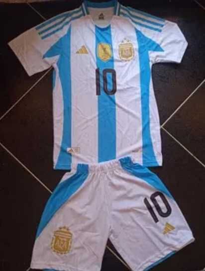 Оригинален детски екип на Аржентина - Лионел Меси - размер 164