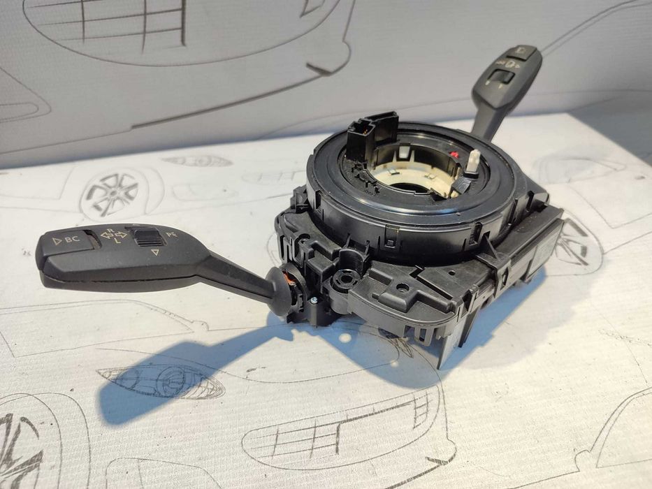 Ansamblu manete comenzi volan + spiră BMW Seria 1 E81 E87 9122509 2010 / [2004-2011] / (5A3)