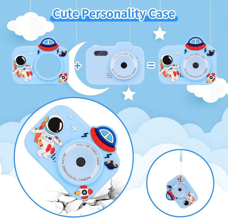 Camera Pentru Copii Foto/Video Micro SD 32GB inclus
