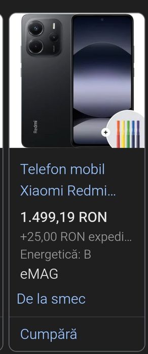 Redmi note 14 5G preț fix