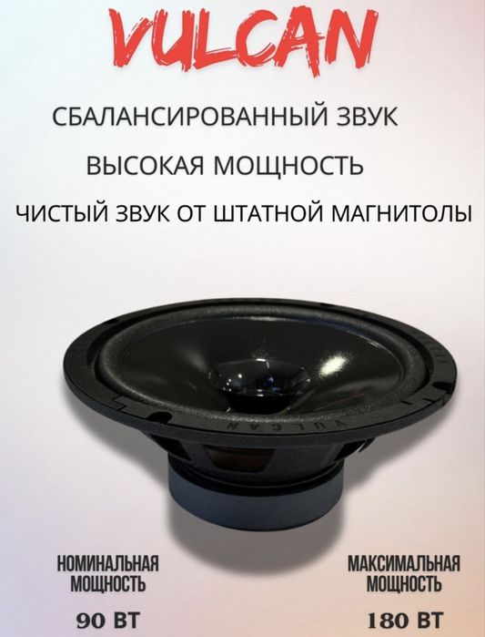 Продам динамики 16.5 см