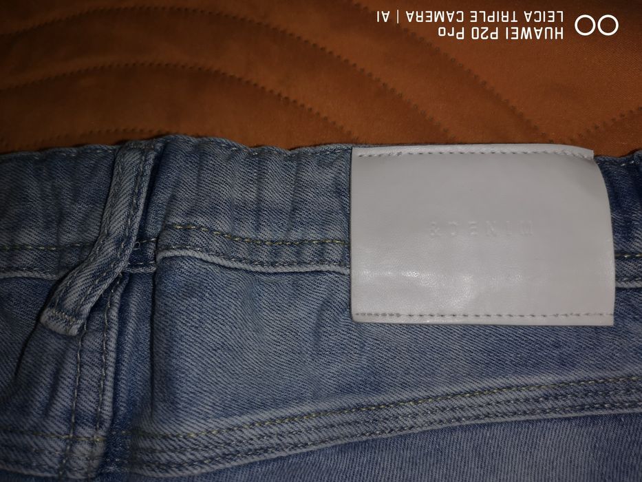 Дънки с кръпки за момче 9-10 г.