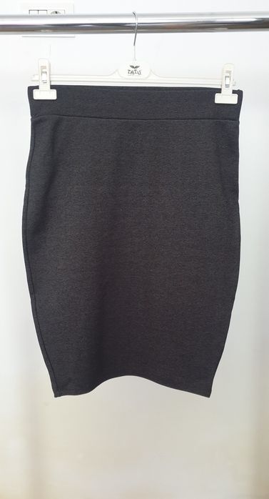 Fustă conică Amisu – gri închis – mărimea 40