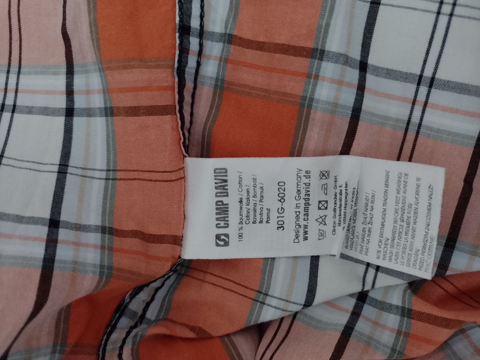 Cămașă Regular Fit Camp David XXL bumbac 100%