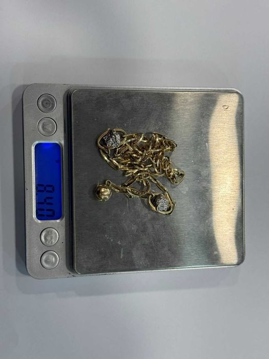 Дамски златен синджир Versace 14К – 8,40 г, 29 см