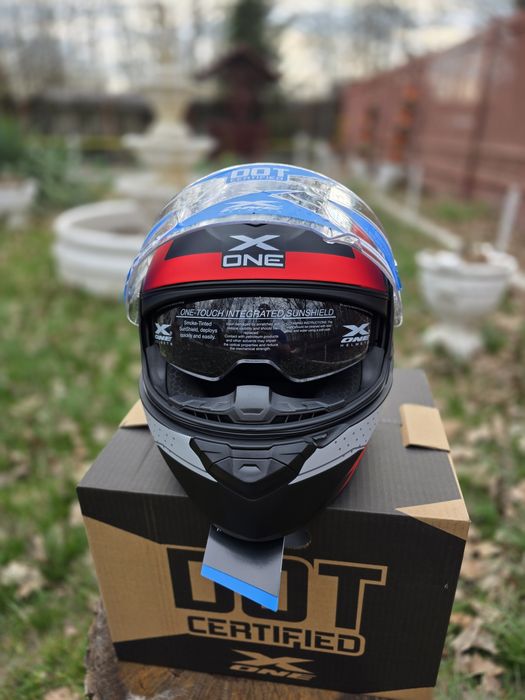 CASCA MOTO ATV FLIP UP XONE marimea L si XL nou ambalata