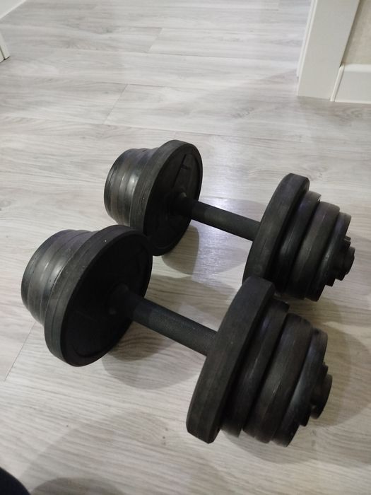 Гантели прорезиновые