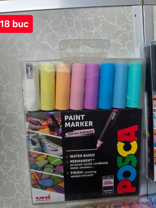 POSCA original, sigilate, SUPER oferta