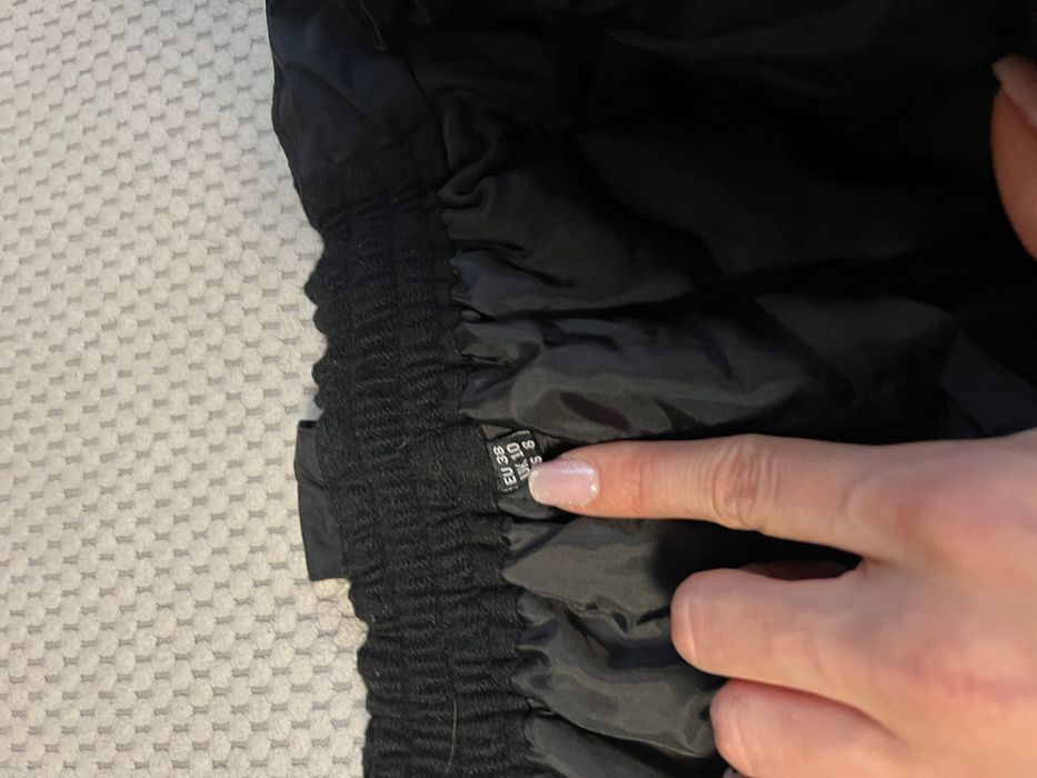 Дамски ски панталон размер М черен