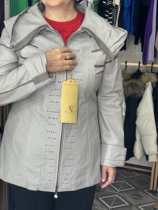 Натуральная кожаная куртка