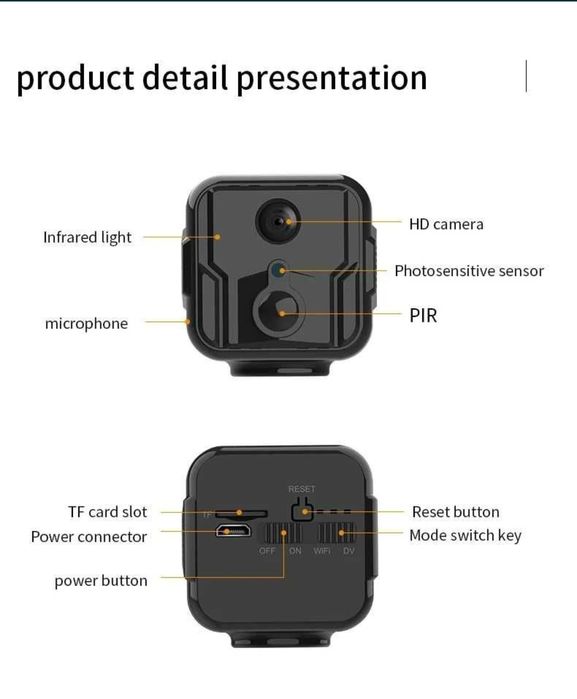 Мини камера  Camsoy T9