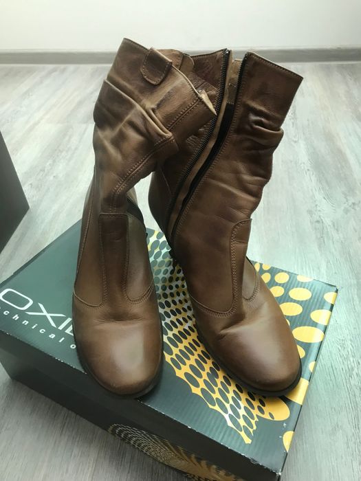 Дамски боти естествена кожа “MARTINI”