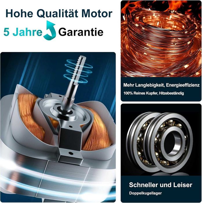 Вентилатор за баня, кухня, тоалетна, гараж SBONNI