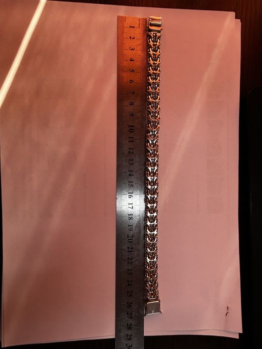 Браслет серебряный 925 пробы,