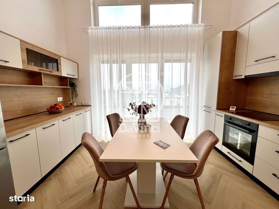 Penthouse 3 camere, 2 bai, orientare SUD | loc de parcare, jaluzele