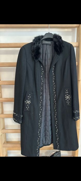 Palton RoccoBarocco cu pietre Swarovski
