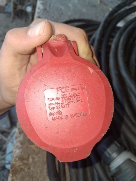 Cablu trifazic cauciucat