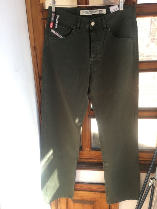 Мъжки панталон Diesel, каки, 31/32 нов