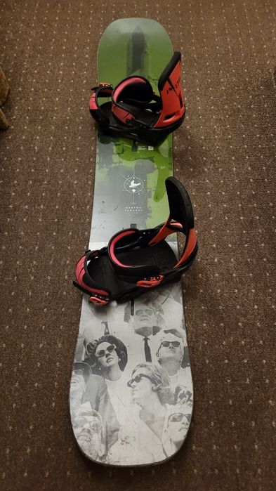Placa snowboard Burton 159 Wide + legaturi Burton Infidel