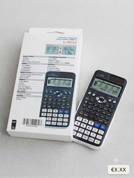 Научен калкулатор fx-991EX -​552 функции  – Чисто нов