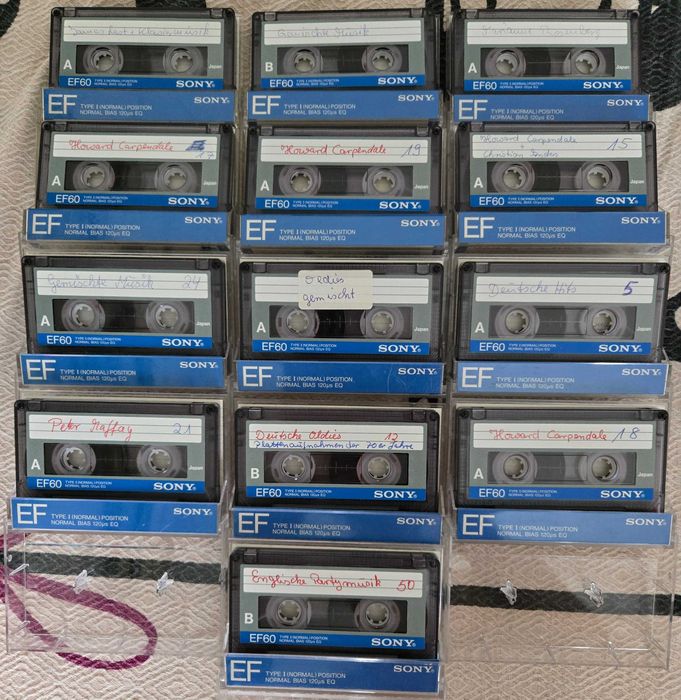 Loturi 13 casete audio type I SONY/TDK